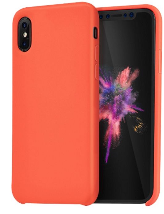 Чехол HOCO iPhone X Silicone Case Orange