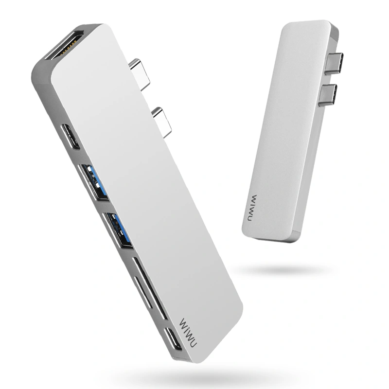 Переходник WIWU  7-in-1 USB-C Hub for MacBook, 100W