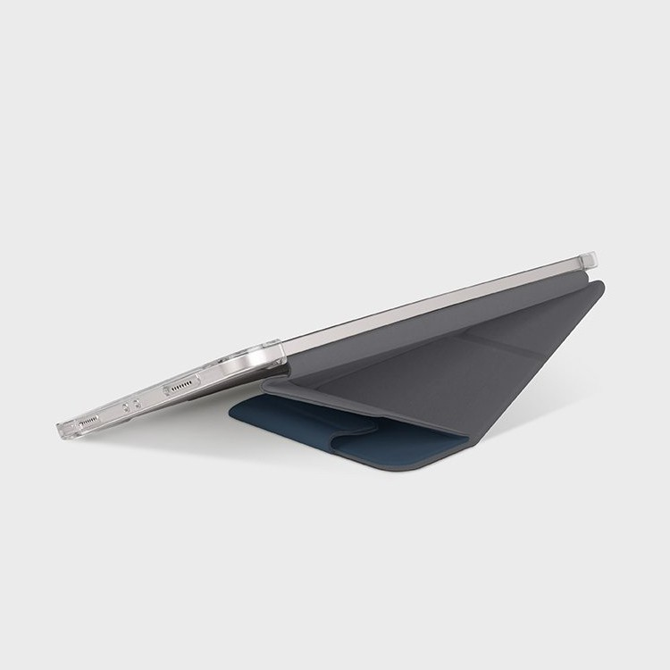 Чехол UNIQ Camden Protect and Charge Apple Pencil для iPad Pro 11 / Air 4 (2018-2022), синий, картинка 4