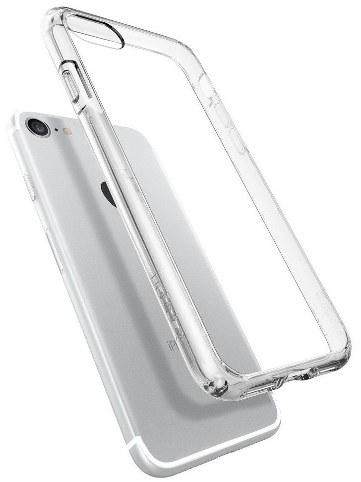 Чехол SGP iPhone 7 Ultra Hybrid Crystal Clear, слайд 4