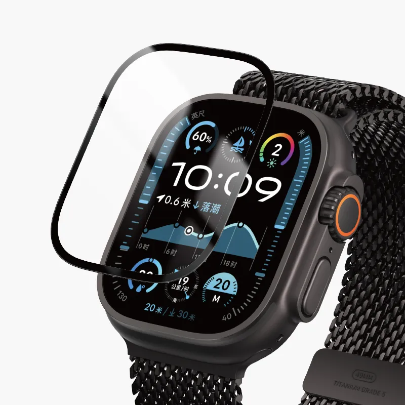 Защитное стекло для Apple Watch 10-11 Series 46mm Keephone 3D Nanoflex