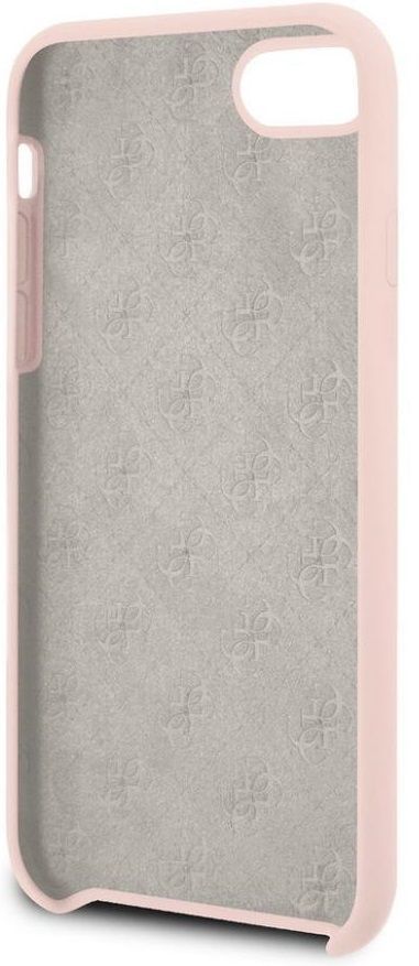 Чехол GUESS iPhone 7/8 Silicone Collection Light Pink, картинка 4
