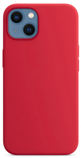 Чехол Apple iPhone 13 Silicone Case Red
