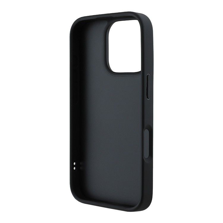Чехол для iPhone 16 Pro Max KARL LAGERFELD PC/TPU NFT Karl & Choupette Hard Glitter Black, картинка 4
