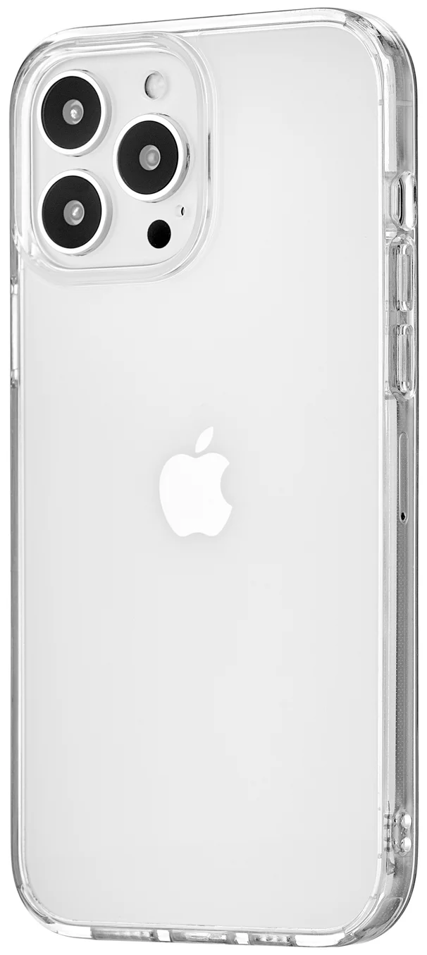 Чехол для iPhone 13 Pro прозрачный пластиковый, картинка 2