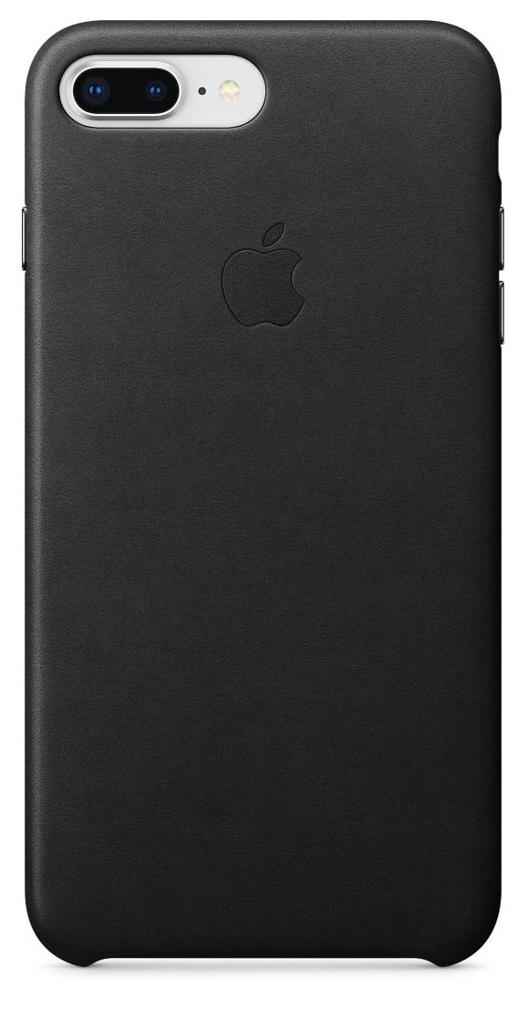 Кожаный чехол Apple iPhone 7/8 Plus Leather Case Black
