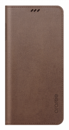 Чехол Чехол книжка Araree Galaxy S9 Mustang Diary - Коричневый