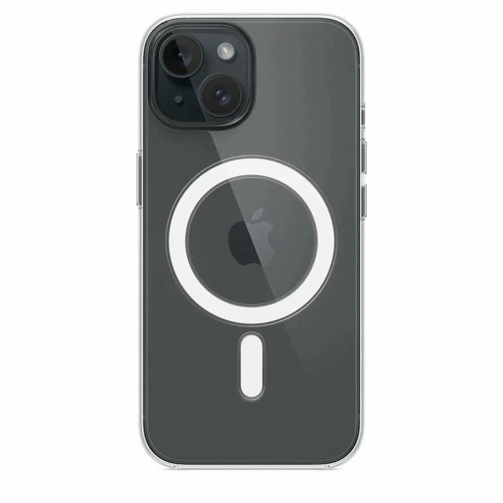 Чехол для iPhone 15 MagSafe Clear Case Copy, картинка 3