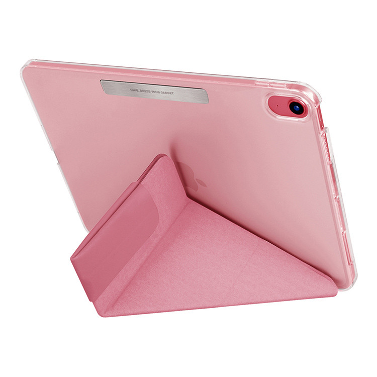 Чехол UNIQ Camden Secure Magnetic Closure для iPad 10.9 (2022), Rouge Pink, картинка 3