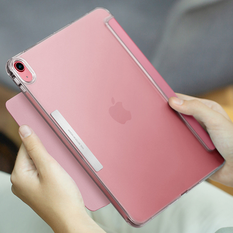 Чехол UNIQ Camden Secure Magnetic Closure для iPad 10.9 (2022), Rouge Pink, картинка 5