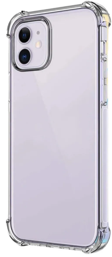 Чехол прозрачный с бортиком для iPhone 12