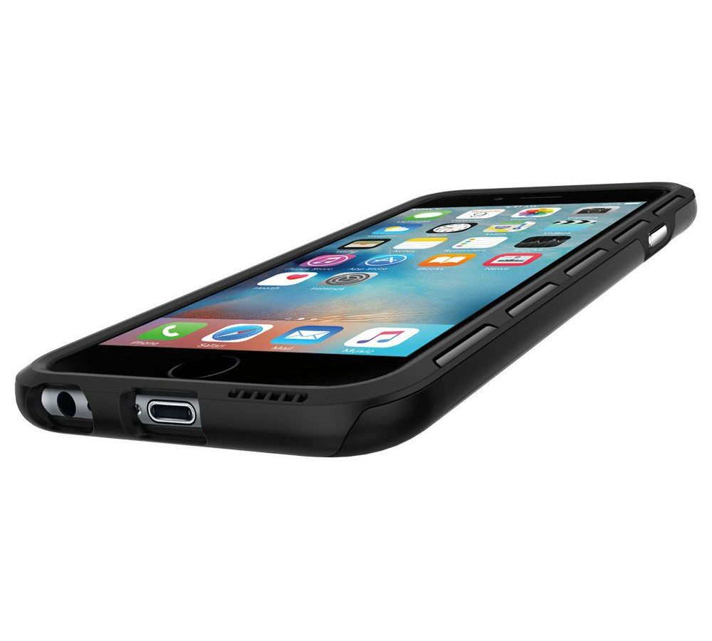 Чехол SGP iPhone 6S Thin Fit Hybrid - Black, картинка 3