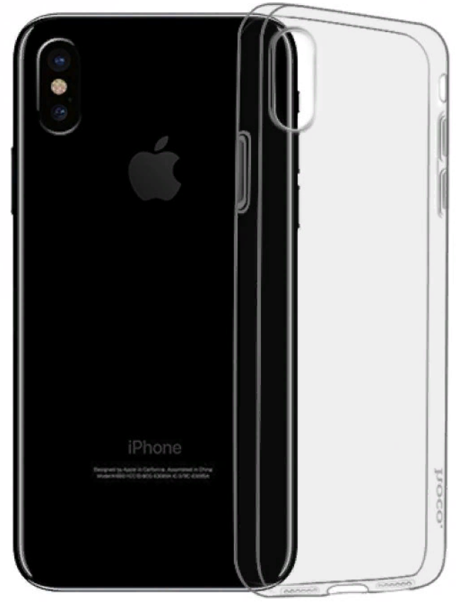 Чехол силиконовый HOCO iPhone XR TPU Case серый