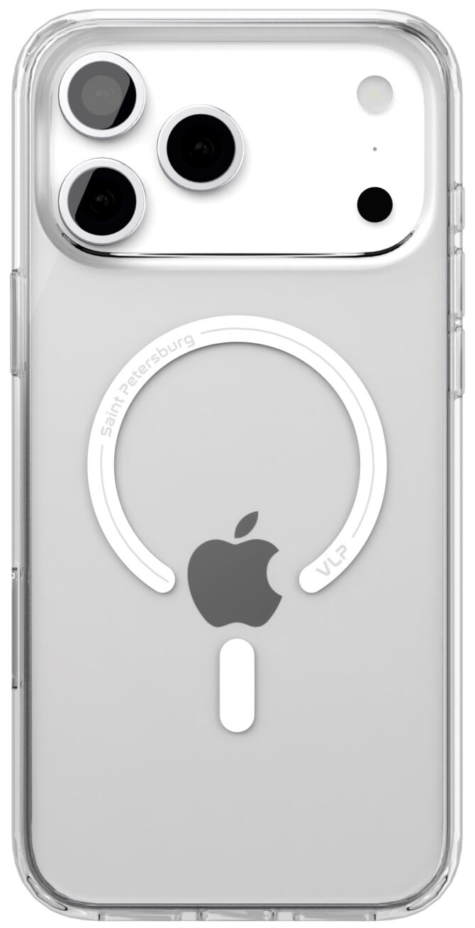 Чехол для iPhone 17 Pro Max VLP Diamond Case c MagSafe, прозрачный, картинка 1