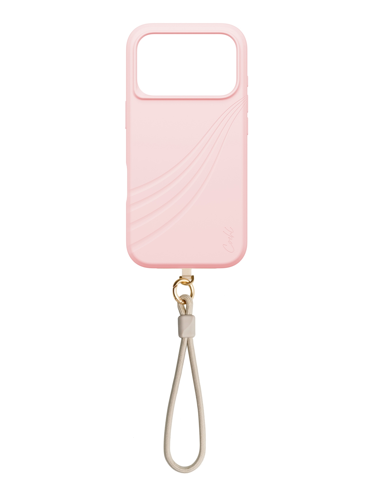 Чехол для iPhone 17 Pro UNIQ COEHL Strap Series Serina Cloud Pink (MagSafe)  , картинка 1