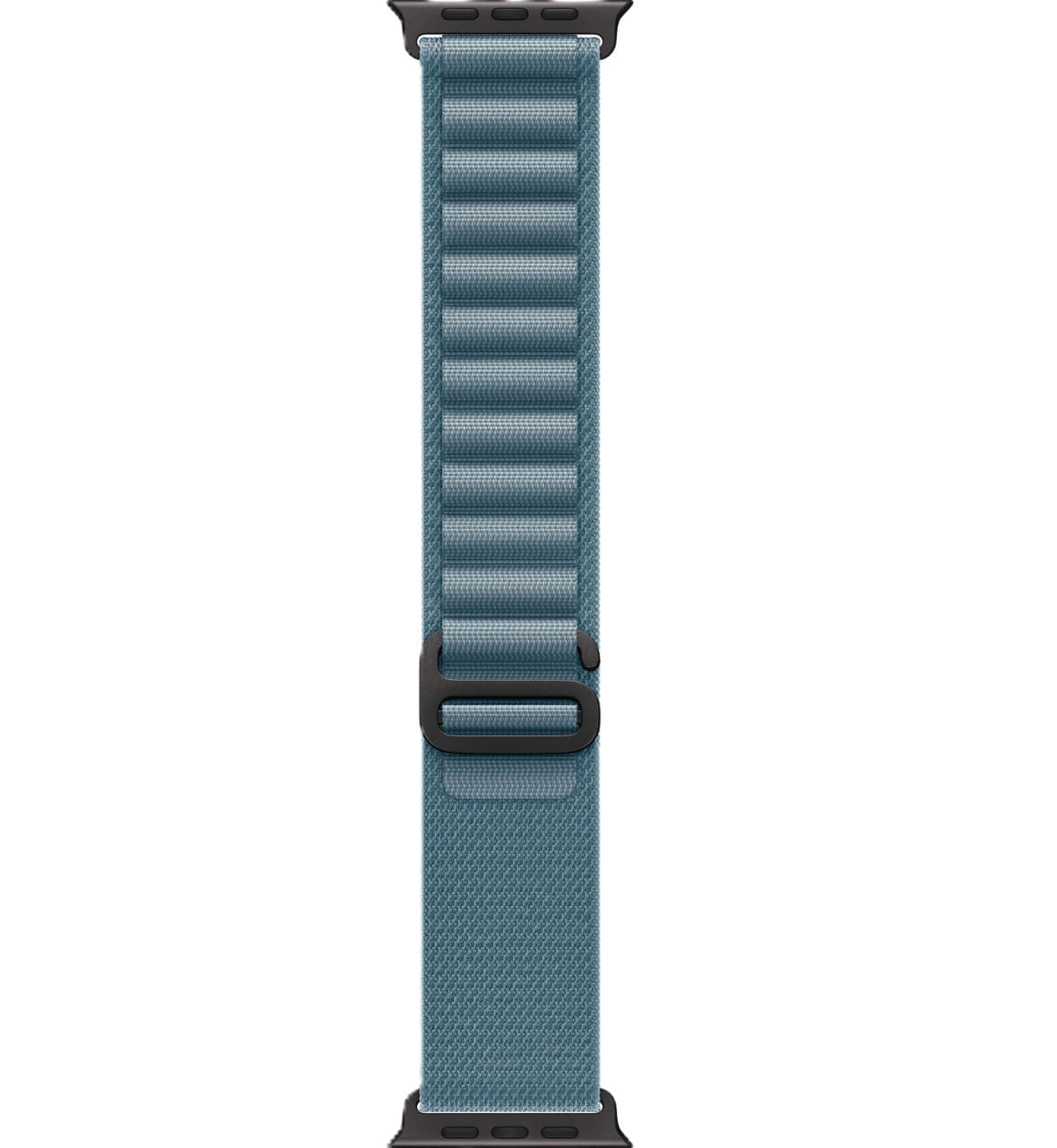 Apple Watch Ultra 3 GPS, 49 мм, черный титан, ремешок Alpine Loop цвета «Light Blue», картинка 3