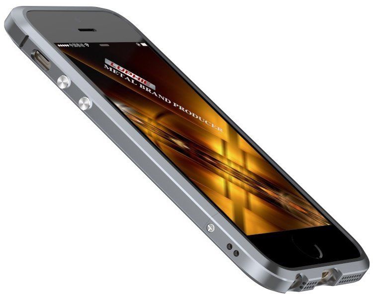 Чехол Luphie iPhone 5S/SE Bumper - Gray
