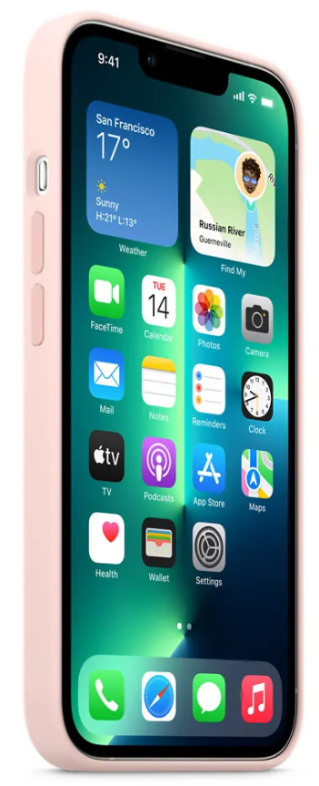 Чехол Apple iPhone 13 Silicone Case Light Pink, слайд 2