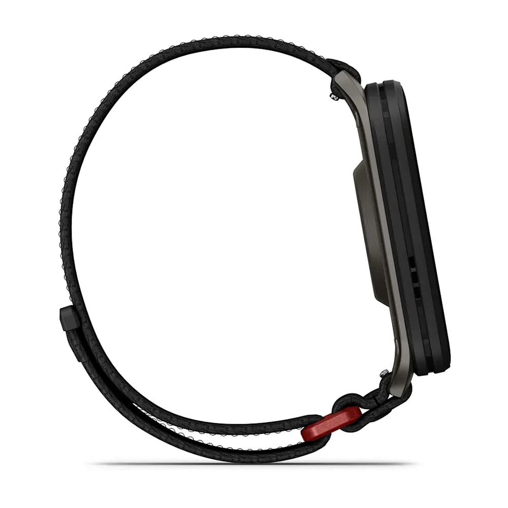 Умные часы Garmin Venu X1 Black Titanium with Black Nylon Band, картинка 6