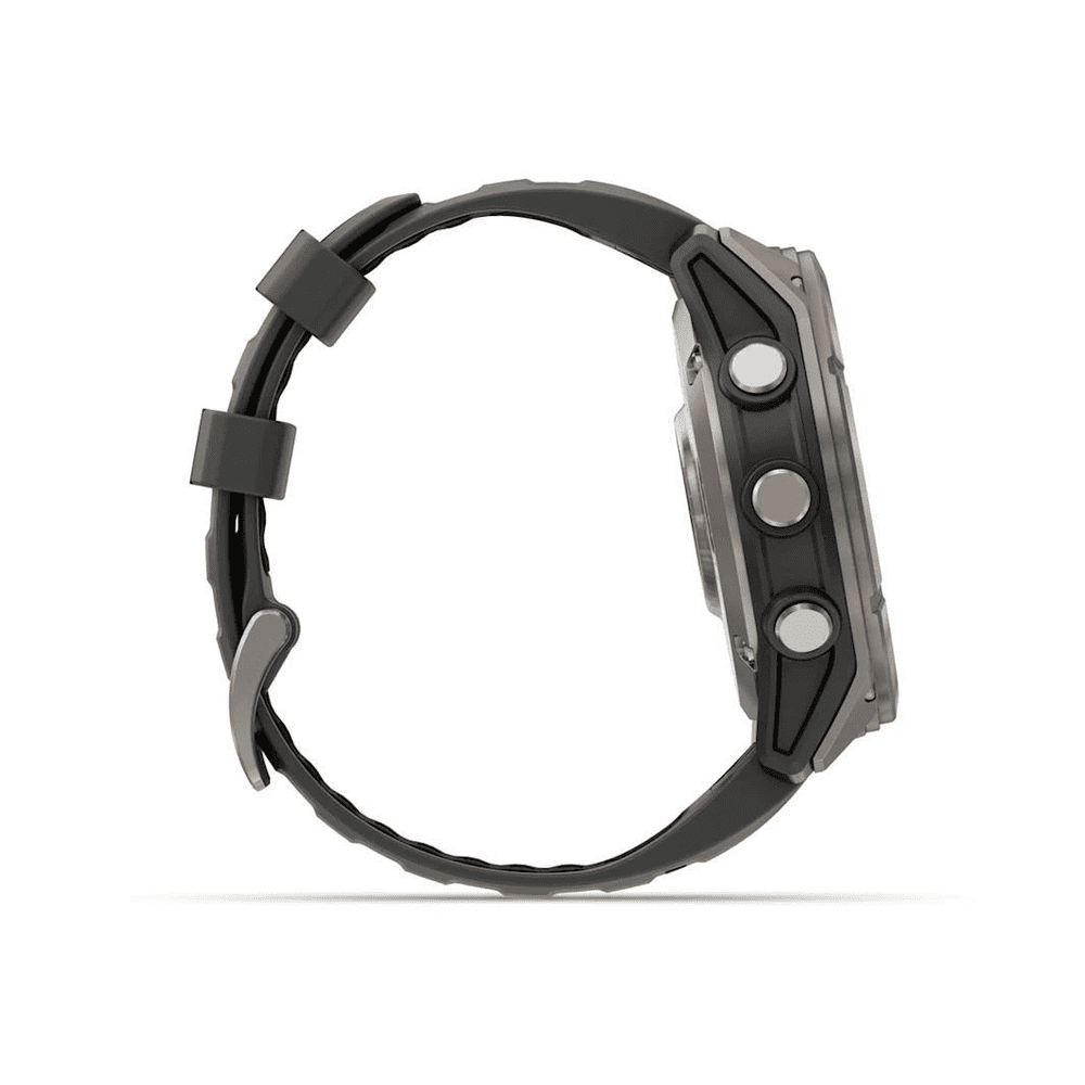 Умные часы Garmin Fenix 8 Pro 47mm Amoled/Sapphire Titanium Graphite/Black Silicone Black Band , картинка 4