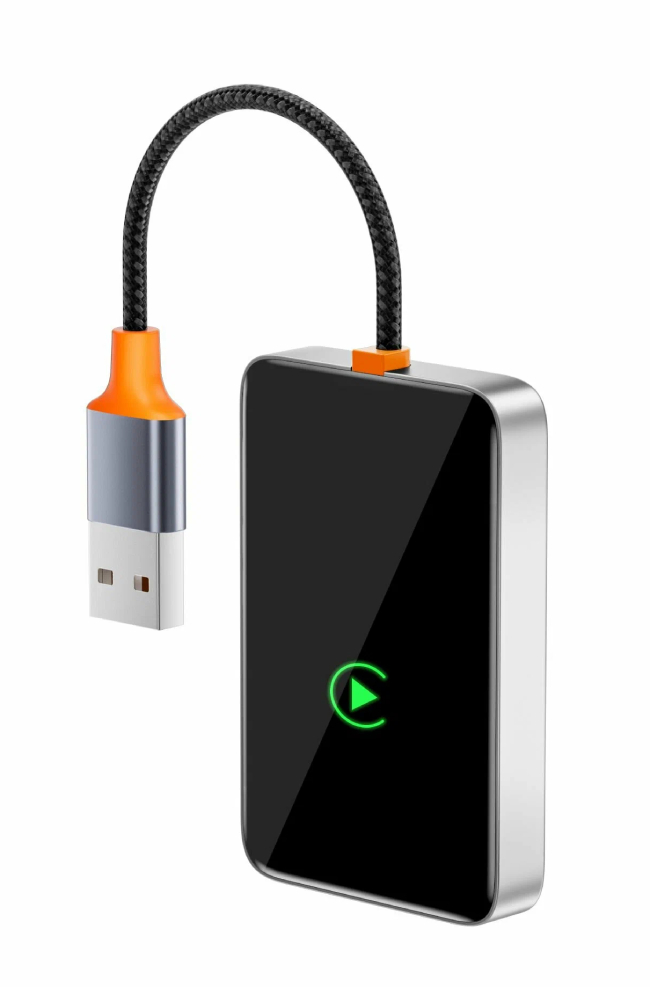 Беспроводной Bluetooth адаптер CarPlay WiWU Wi-CP001 grey, картинка 2