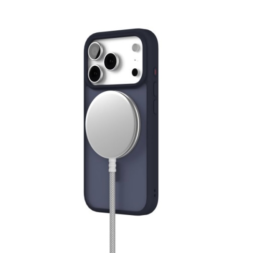 Чехол для iPhone 17 Pro Max VLP Lite Bloom Case c MagSafe, темно-синий, картинка 2