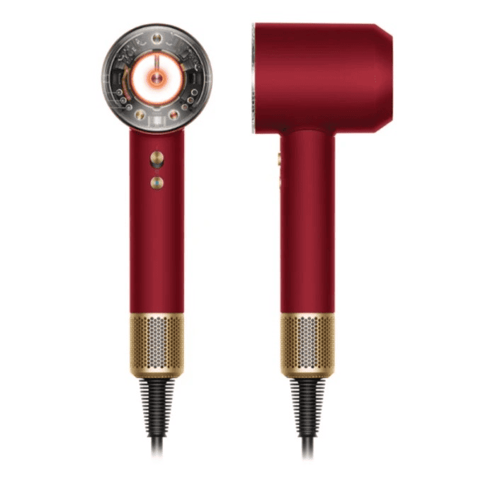 Фен Dyson Supersonic Nural HD16 (Red Velvet/Gold) - Подарочный кейс , картинка 2