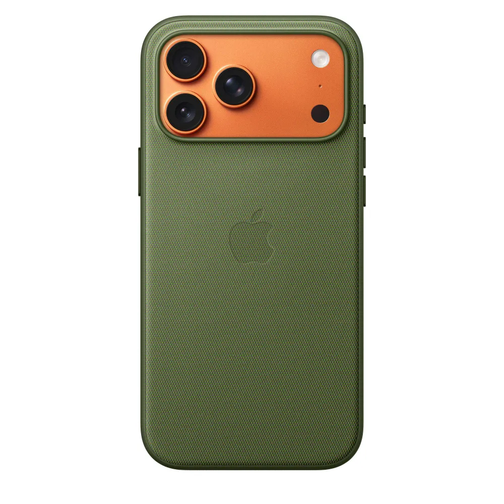 Чехол для iPhone 17 Pro Max MagSafe TechWoven Case Green Copy, картинка 1