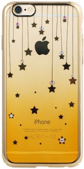Чехол REMAX iPhone 6/6s Diamond Color Star - Gold