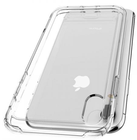 Чехол SGP iPhone XR Crystal Hybrid Crystal Clear, картинка 3