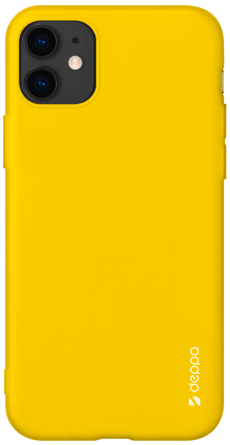 Чехол Deppa Gel Color Case для iPhone 11 Желтый, картинка 1