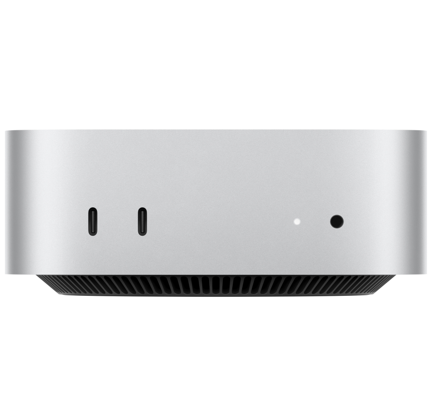 Apple Mac Mini (2024) M4 24GB, 10/10 Core, SSD 512GB Silver, картинка 3
