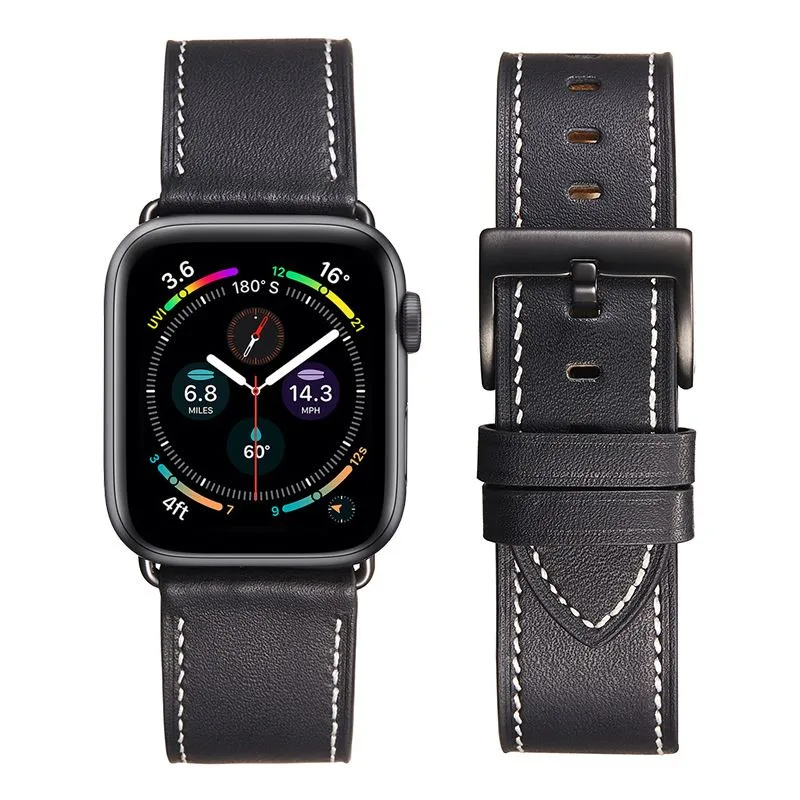 Ремешок для Apple Watch Кожаный Эрмес