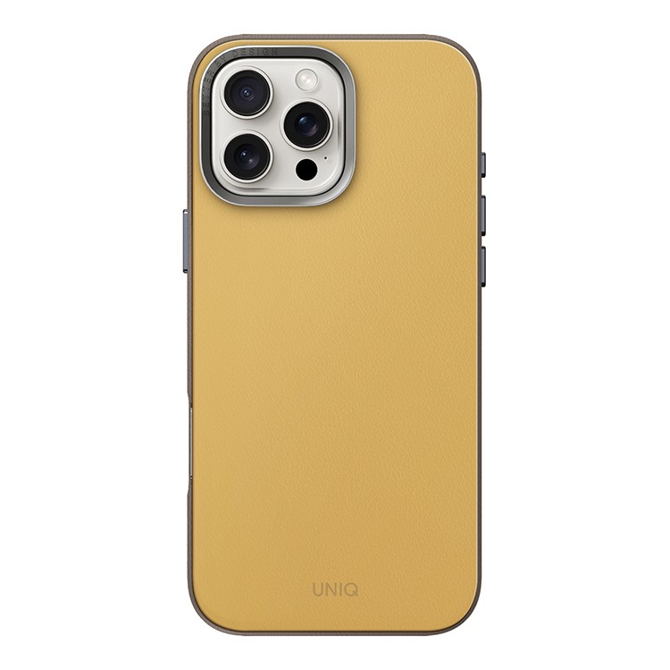Чехол для iPhone 16 Pro Max UNIQ Lyden Canary Yellow Flint Grey