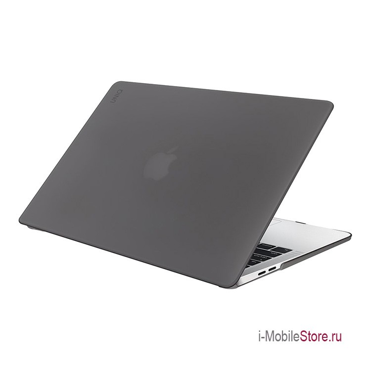 Чехол-накладка UNIQ Claro 360 Scratch Resistance для MacBook Pro 13 2019-2022, темно-серый, картинка 2