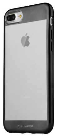Чехол VIVA iPhone 7 Plus Metalico Borde Case TPU Black