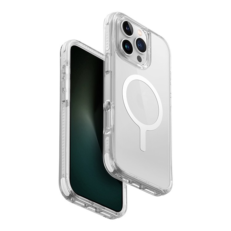 Чехол для iPhone 16 Pro Max UNIQ Combat Magnets Lume-White, картинка 2