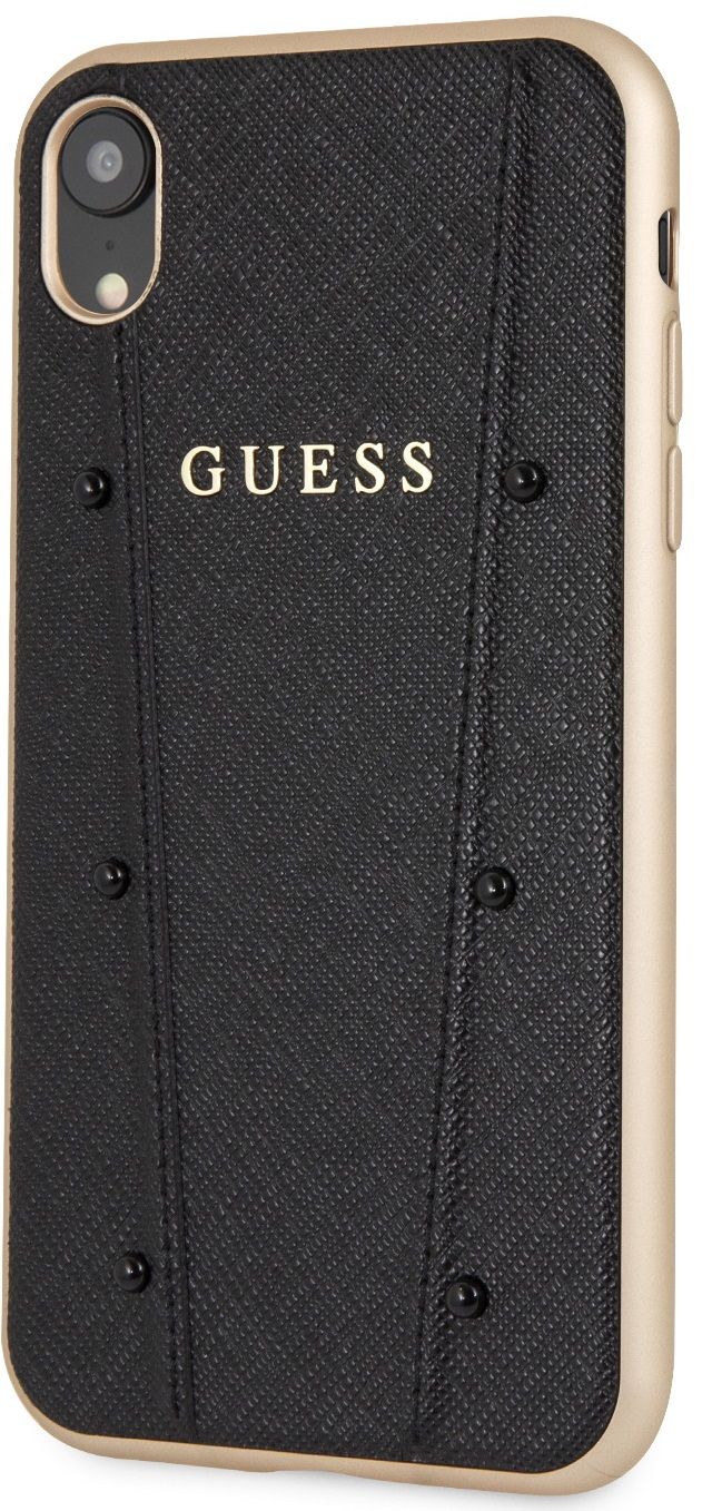 Чехол GUESS iPhone XR KAIA collection Hard чёрный, картинка 2