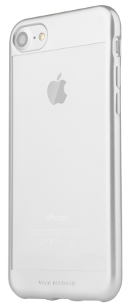 Чехол VIVA iPhone 7 Metalico Borde Case TPU Silver, слайд 2
