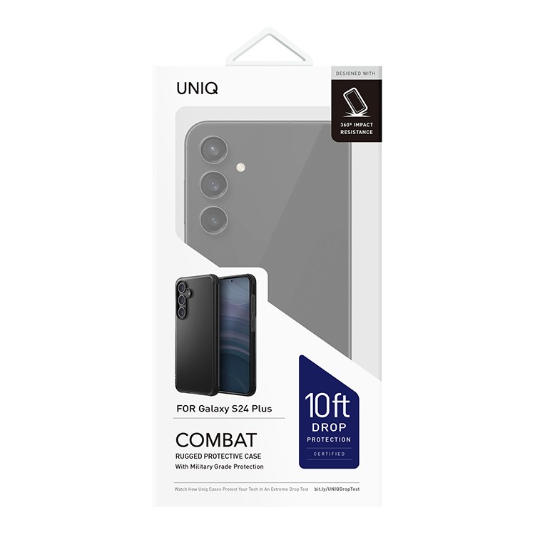 Чехол для Samsung S24 Plus UNIQ Combat Black, картинка 1