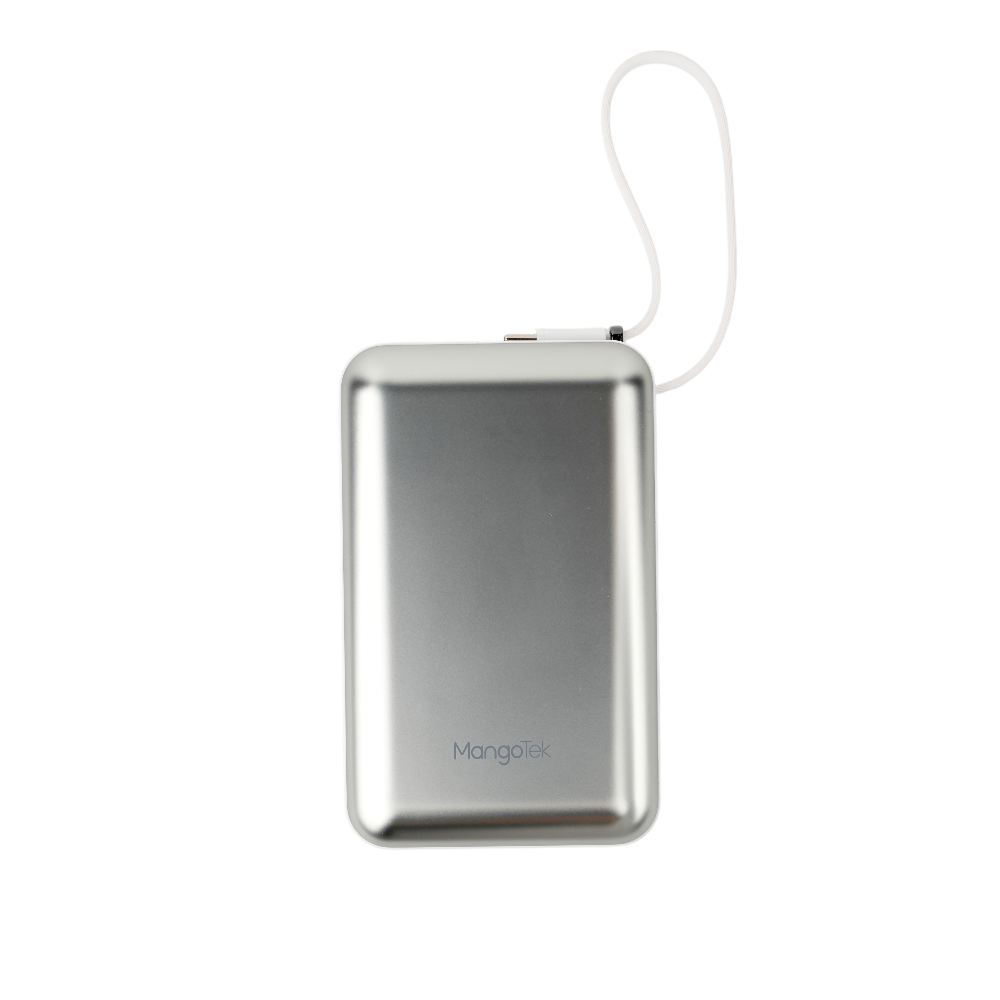 Внешний аккумулятор MangoTek CP02C Pro 20000mAh 65W Встроенный кабель White