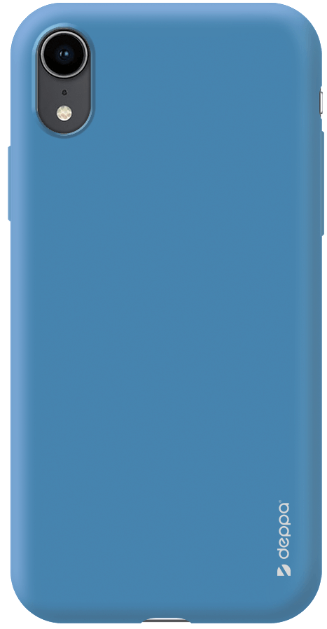 Чехол Deppa Gel Color Case для iPhone XR Голубой, картинка 3