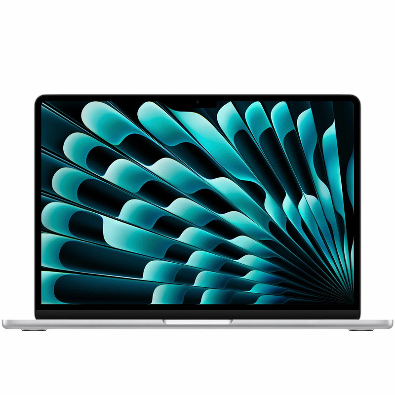 Ноутбук Apple MacBook Air 13" Silver (Early 2026) MDH84 (10C CPU/10C GPU/M5/16Гб/1Тб SSD), картинка 1