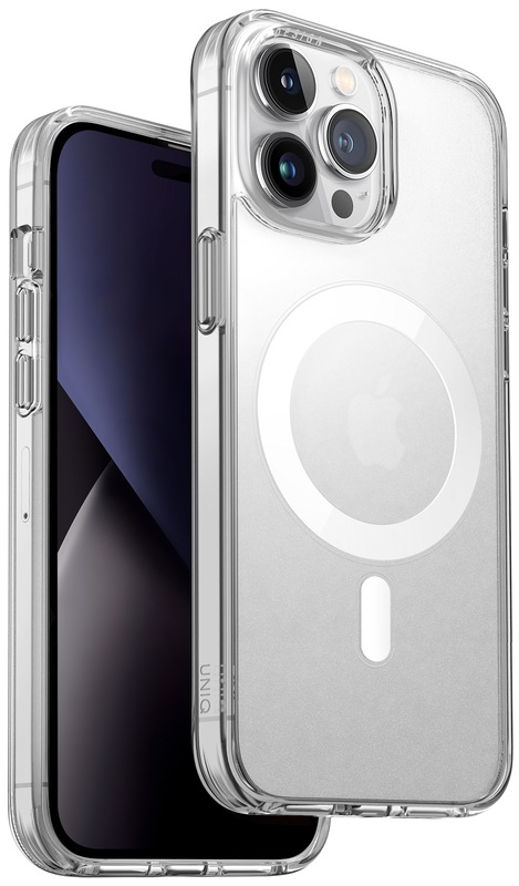 Чехол для iPhone 14 Pro Max UNIQ LifePro Xtreme Magnetic Charging Frost Clear, картинка 1
