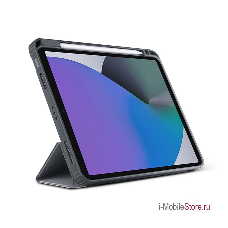Чехол UNIQ Moven Shock Armor для iPad Pro 11 / Air 4 (2018-2022), темно-серый, картинка 4