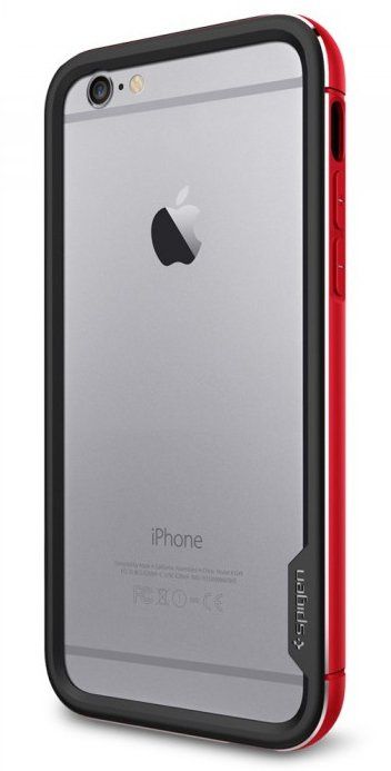 Чехол SGP iPhone 6 Neo Hybrid EX Metal Metal Red, слайд 3