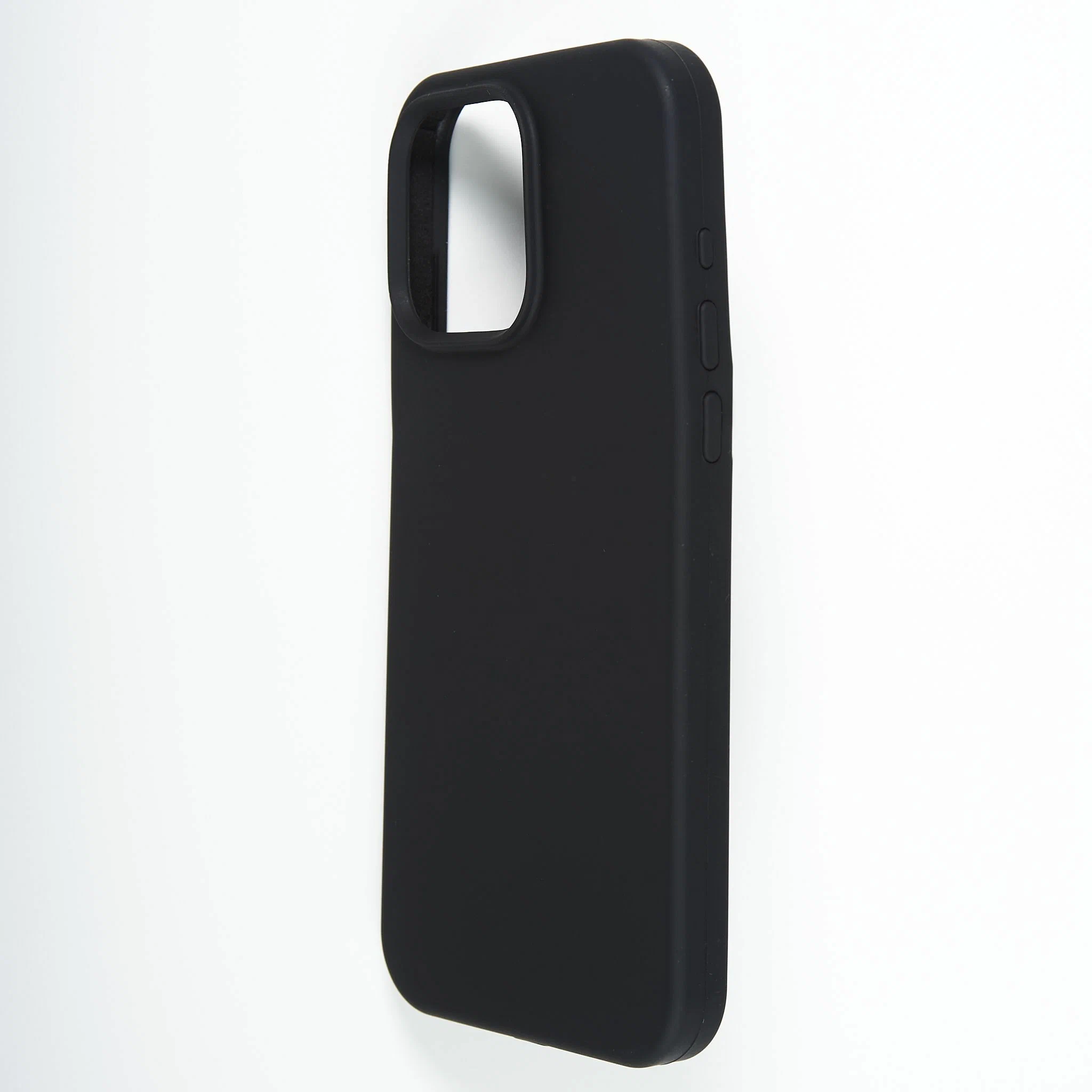 Чехол для iPhone 15 Pro Max Silicone Case Black Original, картинка 2