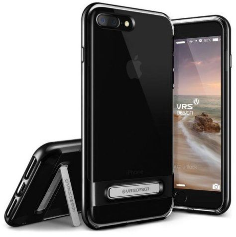 Чехол VERUS Чехол iPhone 7 Plus Crystal Crystal Bumper Jet Black, слайд 1