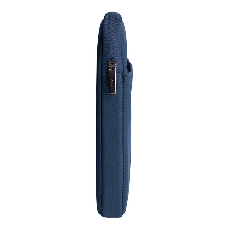 Сумка UNIQ Bergen Nylon Laptop sleeve для MacBook Pro 14, синяя , картинка 3
