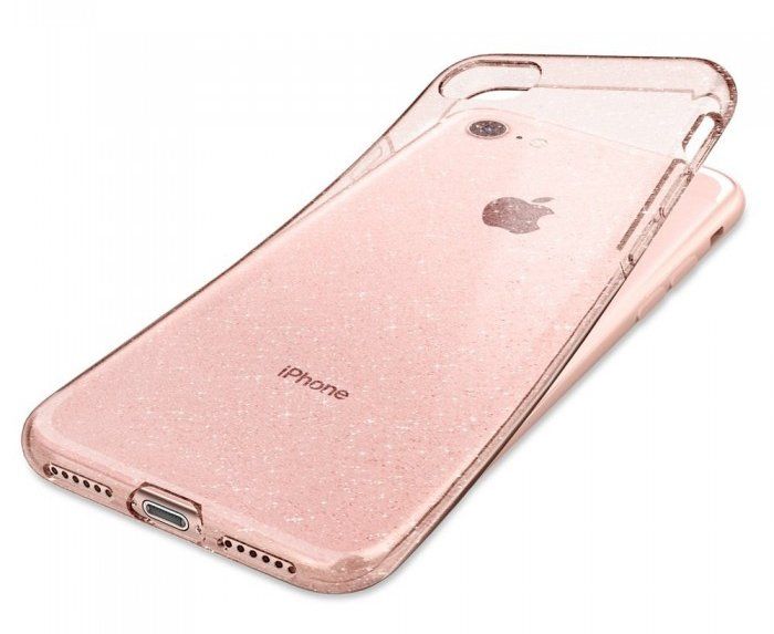 Чехол SGP iPhone 7 Liquid Crystal Glitter Rose Crystal, слайд 2